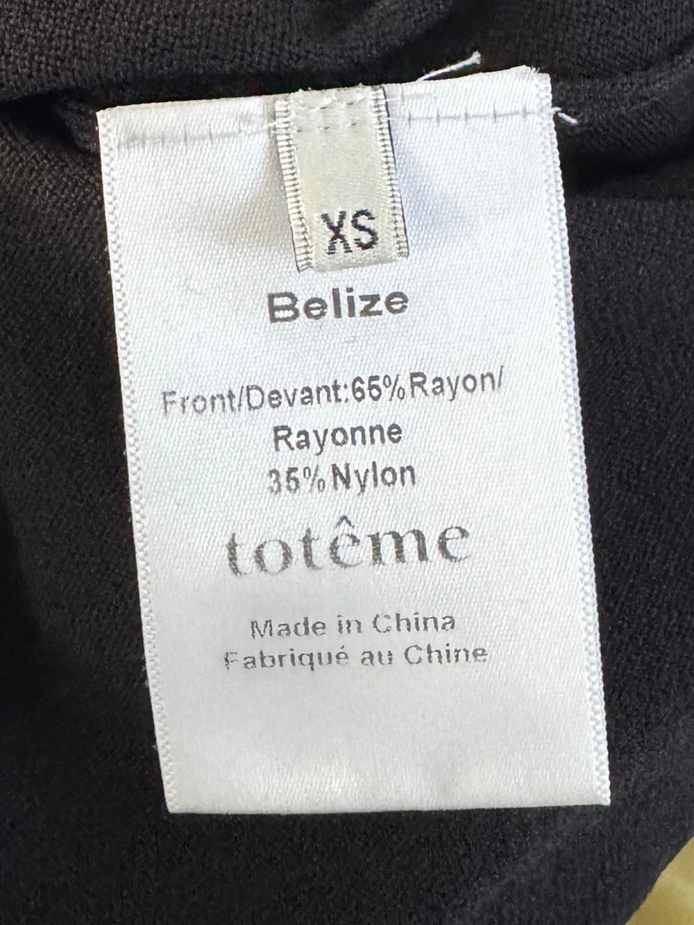 Totême Belize Knit Midi Polo Dress Black Collared Side Slit Oversized XS (s-m) - Picture 12 of 16